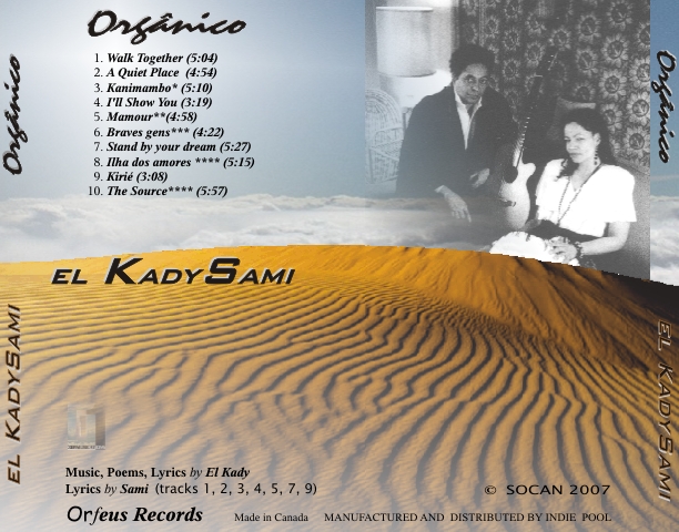 Orfeus Records, El KadiSami, Organico CD case, 2007