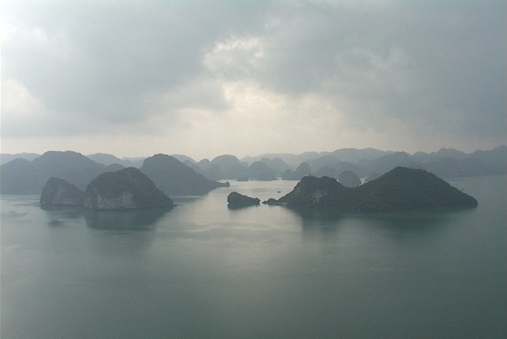 On top of Ha Long Bay